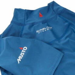Musto Sunblock Dynamic Short Sleeve Rash Guard - Sky Diver Blue -CoastWaterSports Sales Shop 2020 Musto Sunblock Dynamic Rash Guard 81216 586 5
