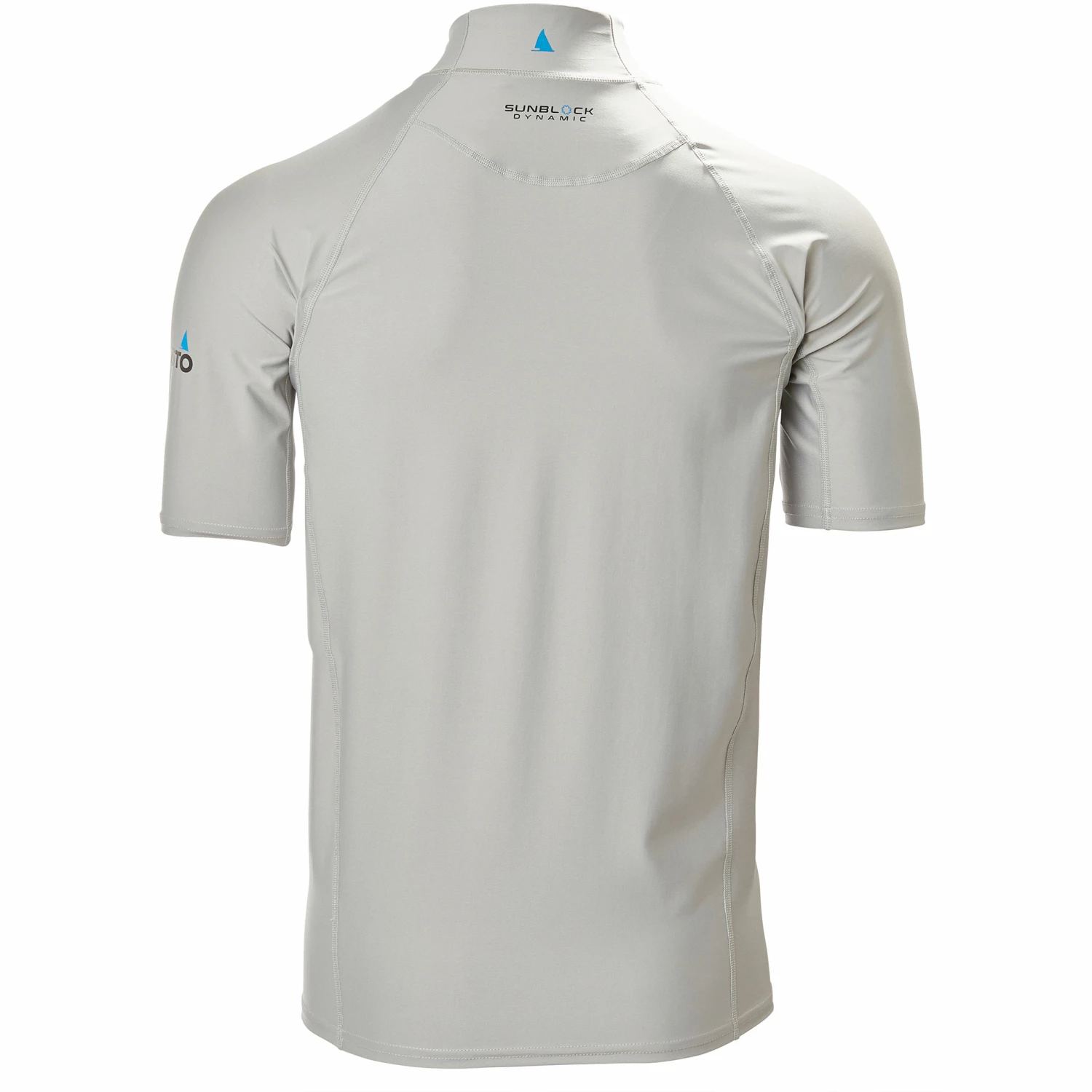 Musto Sunblock Dynamic Short Sleeve Rash Guard - Light Grey 4 Musto Sunblock Dynamic Short Sleeve Rash Guard - Light Grey - Image 2
