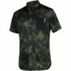 Mystic Shred Short Sleeve Quickdry Top - Brave Green