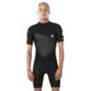 Rip Curl Omega 1.5mm Back-Zip Shorty Wetsuit - Black -CoastWaterSports Sales Shop 2020 Rip Curl Omega 1.5mm Shorty Wetsuit WSP8CM 0090 1