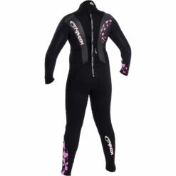 Typhoon Storm Girls 3mm Wetsuit - Bright Pink -CoastWaterSports Sales Shop 2020 Typhoon Girls Storm 3mm Wetsuit Bright Pink 2
