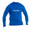 Typhoon Long Sleeve Flat Locked Rash Vest - Aqua Blue 2 Typhoon Long Sleeve Flat Locked Rash Vest - Aqua Blue -CoastWaterSports Sales Shop 2020 Typhoon Long sleeve mens aqua blue 1a