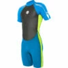 Alder Junior Impact 3/2mm Shorty Wetsuit - Flo Lime 2 Alder Junior Impact 3/2mm Shorty Wetsuit - Flo Lime -CoastWaterSports Sales Shop 2021 Alder Junior Impact Shorty Wetsuit Lime