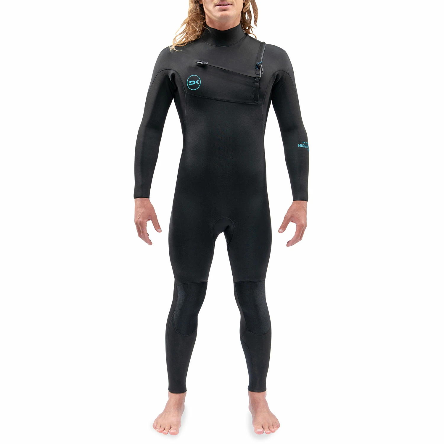 Dakine Mission 3/2mm Chest-Zip Fullsuit Wetsuit - Black 3 Dakine Mission 3/2mm Chest-Zip Fullsuit Wetsuit - Black