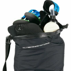 Dakine 20L Roll Top Dry Bag - Sun Flare -CoastWaterSports Sales Shop 2021 Dakine Roll Top Dry Bag 20L Black 5
