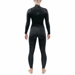 Dakine Womens Mission 4/3mm Chest-Zip Fullsuit Wetsuit - Black -CoastWaterSports Sales Shop 2021 Dakine Womens Mission Chest Zip Fullsuit Wetsuit DK21W543MZ 3