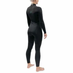 Dakine Womens Mission 4/3mm Chest-Zip Fullsuit Wetsuit - Black -CoastWaterSports Sales Shop 2021 Dakine Womens Mission Chest Zip Fullsuit Wetsuit DK21W543MZ 4