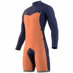 Mystic Star 3/2mm GBS Double FZip Longarm Shorty Wetsuit - Black -CoastWaterSports Sales Shop 2021 Mystic Star 32 Longarm Shorty Wetsuit Black 210308 900 03