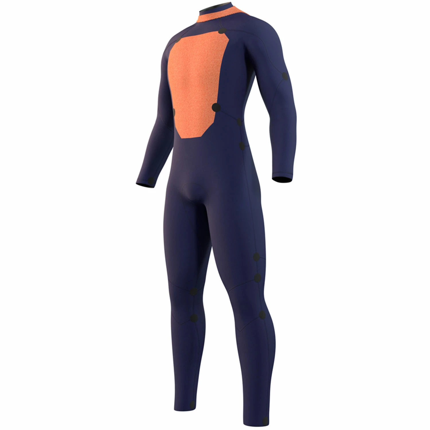 Mystic Star 3/2mm GBS Back-Zip Fullsuit Wetsuit - Night Blue 5 Mystic Star 3/2mm GBS Back-Zip Fullsuit Wetsuit - Night Blue - Image 3