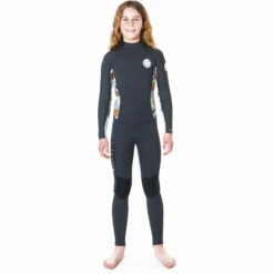 Rip Curl Junior Dawn Patrol 5/3mm Back-Zip Wetsuit - Charcoal -CoastWaterSports Sales Shop 2021 Rip Curl Junior Dawn Patrol 53 Backzip Wetsuit Grey WSMYCS 0084 3