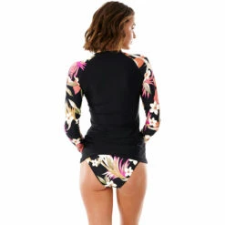 Rip Curl Womens LS UV Rash Top - Northshore -CoastWaterSports Sales Shop 2021 Rip Curl Womens LS UV Rash Top Northshore WLY3SW 0090 2