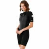 Rip Curl Womens Omega 1.5mm Shorty Wetsuit - Black 2 Rip Curl Womens Omega 1.5mm Shorty Wetsuit - Black -CoastWaterSports Sales Shop 2021 Rip Curl Womens Omega Shorty Wetsuit Black WSP9QW 0090 1