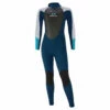 Sola Kids Fire 4/3mm Back Zip Wetsuit - Navy/Grey -CoastWaterSports Sales Shop 2021 Sola Junior Fire 43 Backzip Wetsuit Navy Grey