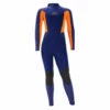 Sola Kids Fire 5/4mm Back Zip Wetsuit - Blue/Orange -CoastWaterSports Sales Shop 2021 Sola Junior Fire 54 Backzip Wetsuit Blue Orange