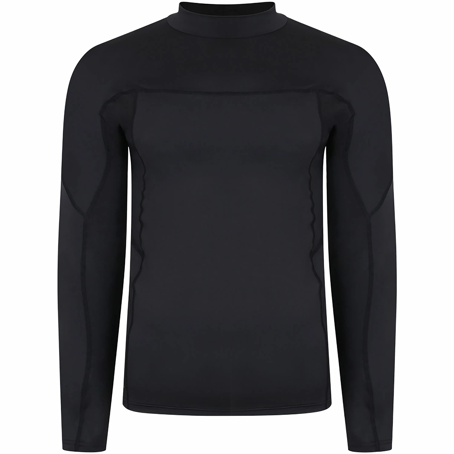 Typhoon Fintra Long Sleeve Rash Vest - Black 3 Typhoon Fintra Long Sleeve Rash Vest - Black