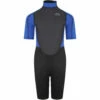 Typhoon Storm3 Boys 3/2mm Shorty Wetsuit - Nite Blue -CoastWaterSports Sales Shop 2021 Typhoon Junior Shorty Wetsuit 250935 black nite blue 1