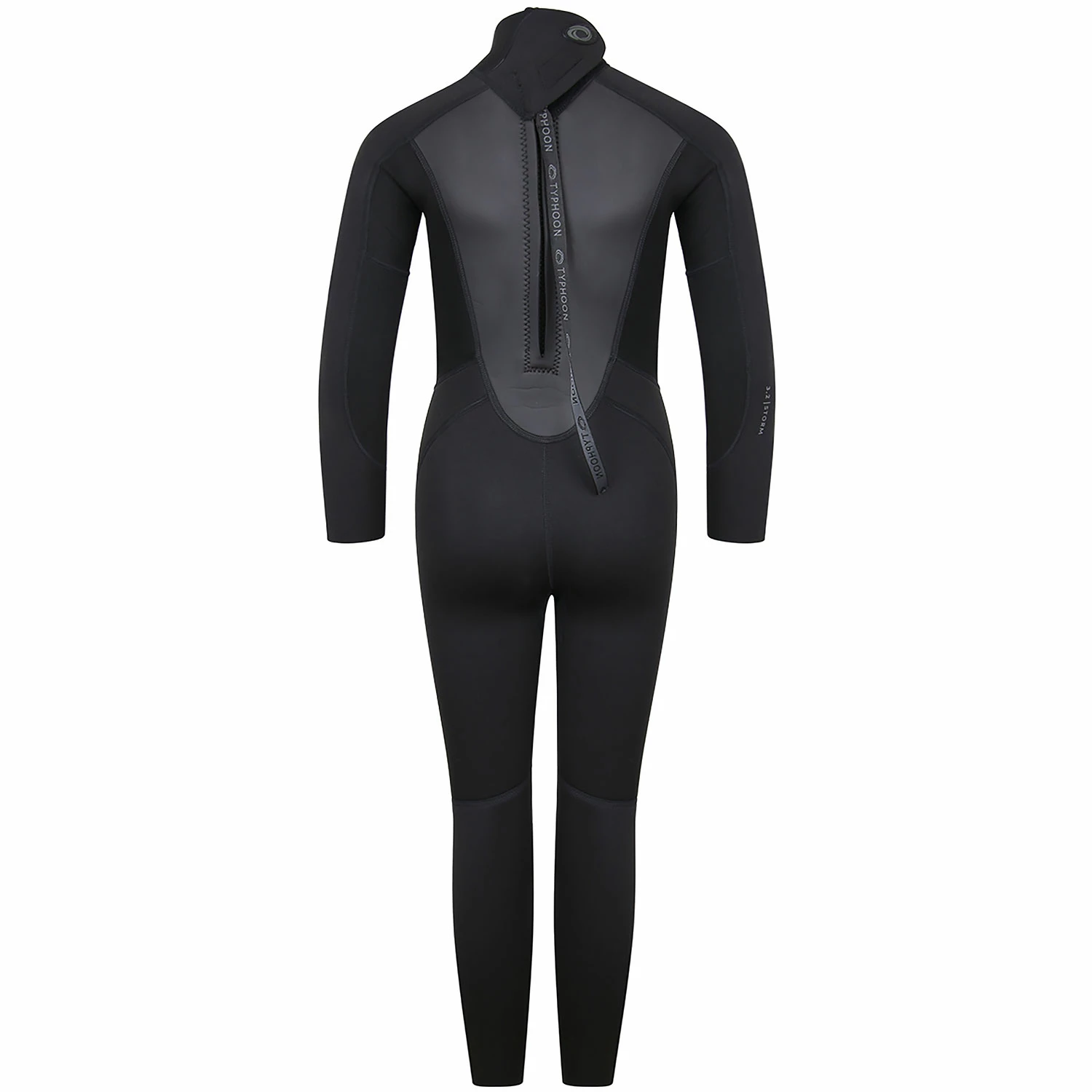 Typhoon Storm3 Boys 3/2mm Wetsuit - Black/Graphite 4 Typhoon Storm3 Boys 3/2mm Wetsuit - Black/Graphite - Image 2
