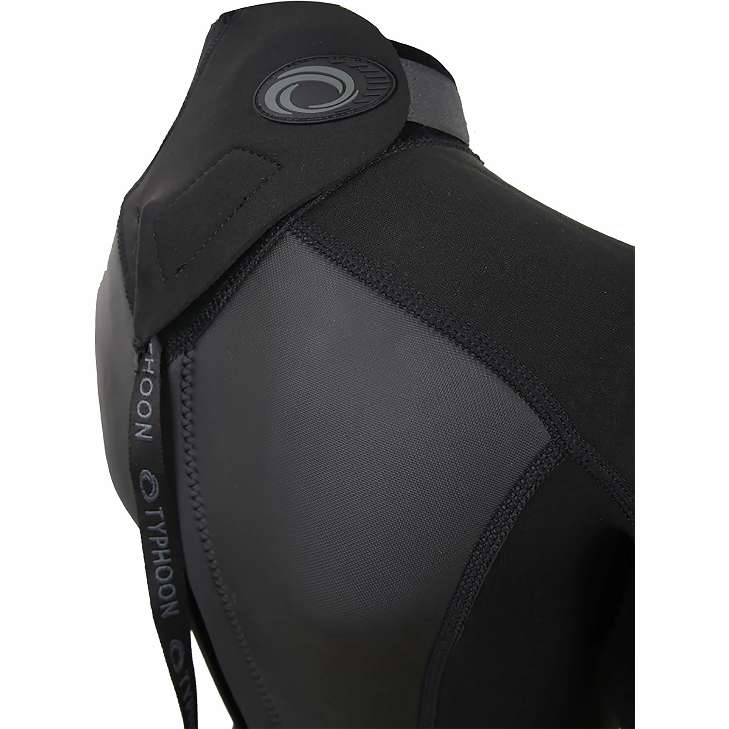 Typhoon Storm3 Boys 3/2mm Wetsuit - Black/Graphite 5 Typhoon Storm3 Boys 3/2mm Wetsuit - Black/Graphite - Image 3