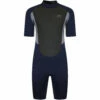 Typhoon Storm3 3/2mm Shorty Wetsuit - Navy/ Grey Marl -CoastWaterSports Sales Shop 2021 Typhoon Storm Shorty Navy Grey 250797 1