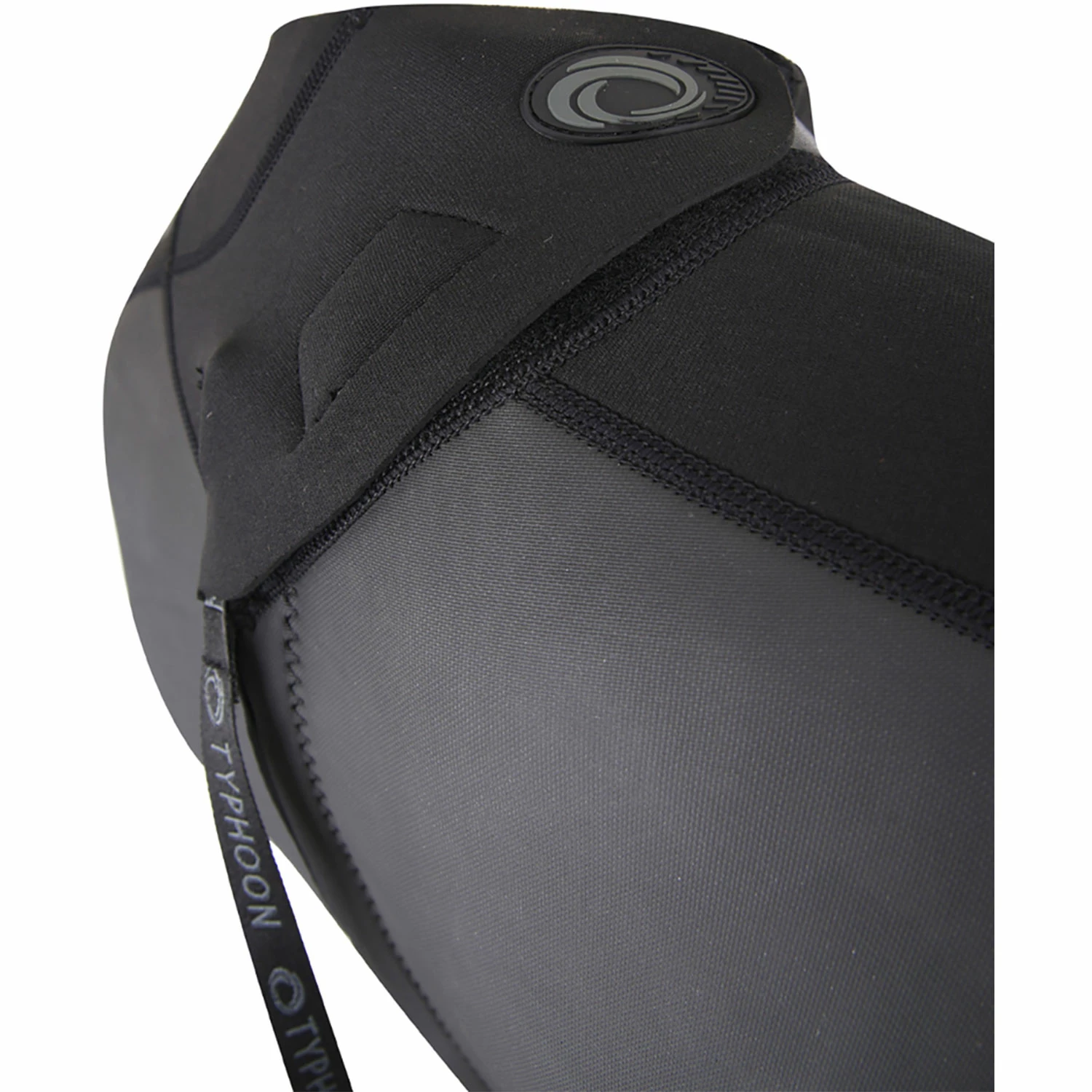 Typhoon Storm3 3/2mm Shorty Wetsuit - Black/Graphite 6 Typhoon Storm3 3/2mm Shorty Wetsuit - Black/Graphite - Image 4