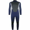 Typhoon Storm3 3/2mm Back Zip Wetsuit - Navy/ Grey Marl -CoastWaterSports Sales Shop 2021 Typhoon Storm3 Wetsuit 250776 Navy Grey Marl 1