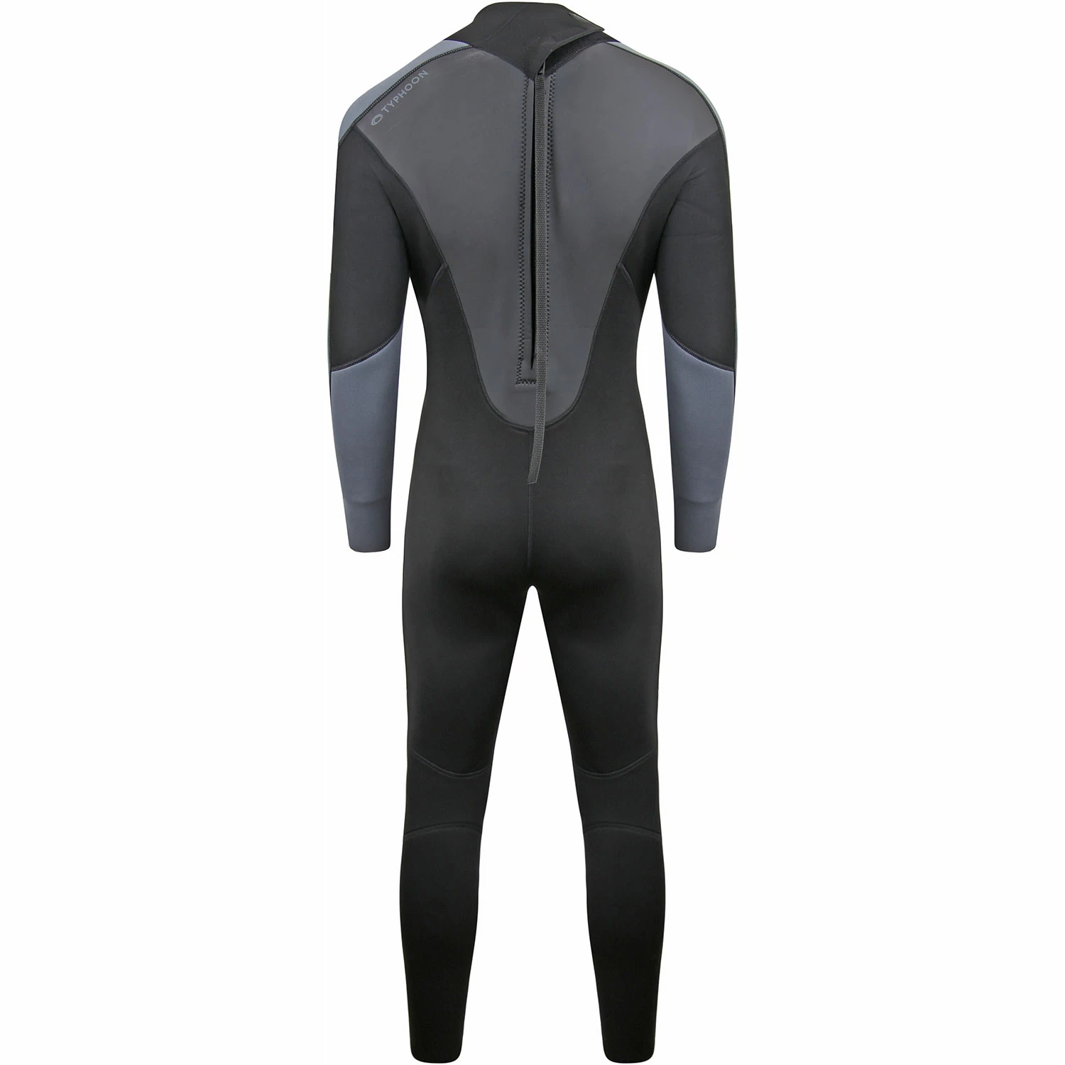Typhoon Swarm3 3/2mm Back Zip Wetsuit - Black 4 Typhoon Swarm3 3/2mm Back Zip Wetsuit - Black - Image 2
