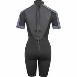Typhoon Womens Swarm3 3/2mm Shorty Wetsuit - Black/Graphite -CoastWaterSports Sales Shop 2021 Typhoon Swarm Shorty Wetsuit M30A0784