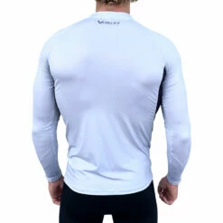 Vaikobi Spandex Long Sleeve UV50+ Rashvest - Silver 6 Vaikobi Spandex Long Sleeve UV50+ Rashvest - Silver -CoastWaterSports Sales Shop 2021 Vaikobi UV rashie Silver B