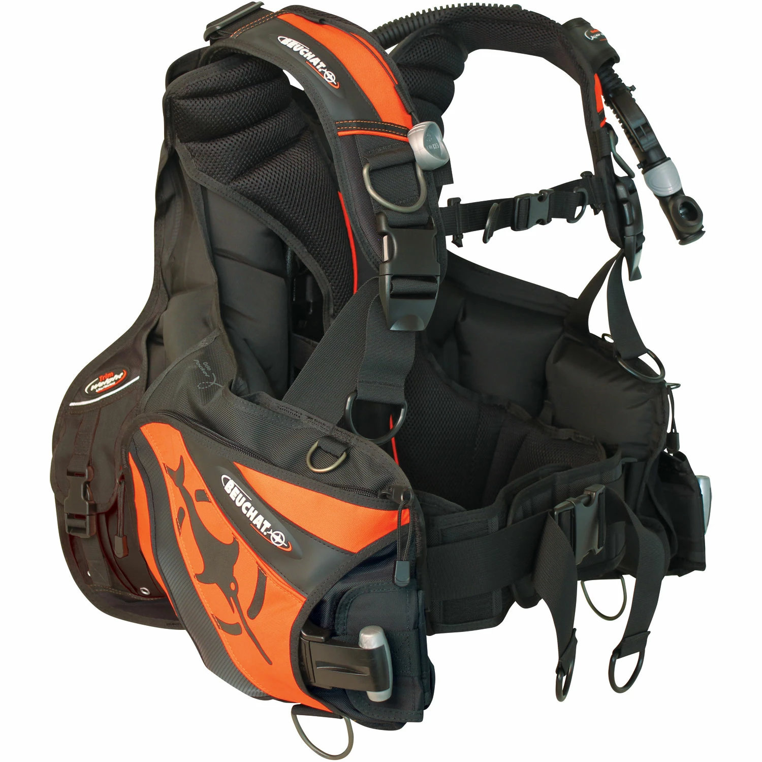 Beuchat Masterlift X-AIR Comfort BCD - Black/Orange 3 Beuchat Masterlift X-AIR Comfort BCD - Black/Orange