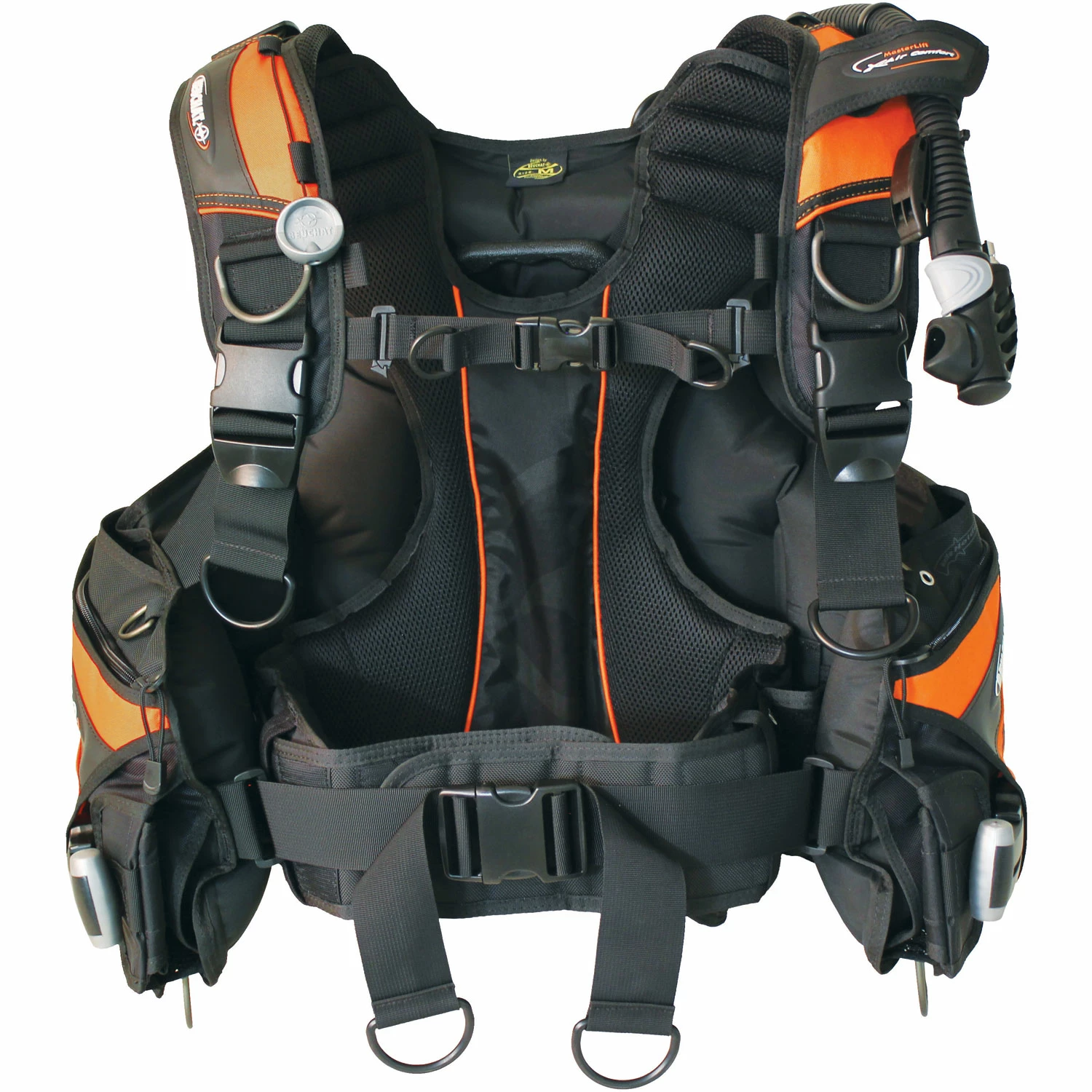 Beuchat Masterlift X-AIR Comfort BCD - Black/Orange 5 Beuchat Masterlift X-AIR Comfort BCD - Black/Orange - Image 3