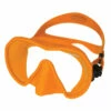 Beuchat Maxlux S Diving / Snorkelling Mask - Tangerine -CoastWaterSports Sales Shop 2022 Beuchat Maxlux S Diving Mask Orange