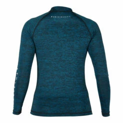 Magic Marine Womens Cube Long Sleeve Rashvest - Dark Blue Melee -CoastWaterSports Sales Shop 2022 Magic Marine Womens Cube Long Sleeve Rash Guard Dark Blue Melee MM081011 4MM081011 448 04