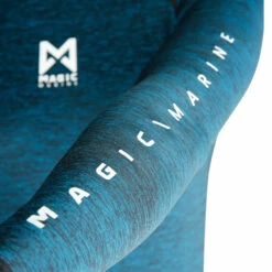 Magic Marine Womens Cube Long Sleeve Rashvest - Dark Blue Melee -CoastWaterSports Sales Shop 2022 Magic Marine Womens Cube Long Sleeve Rash Guard Dark Blue Melee MM081011 4MM081011 448 05