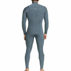 Quiksilver 3/2mm Everyday Session Chest-Zip Wetsuit - Grey 5 Quiksilver 3/2mm Everyday Session Chest-Zip Wetsuit - Grey -CoastWaterSports Sales Shop 2022 Quiksilver 32 Session Mens Wetsuit Grey 2