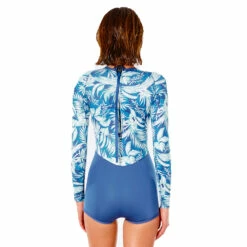 Rip Curl Womens G-Bomb 1mm LS Boyleg Spring Wetsuit - Teal -CoastWaterSports Sales Shop 2022 Rip Curl G Bomb Long Sleeve Boyleg Spring Suit WSPYCW 2