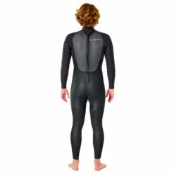 Rip Curl Omega 3/2mm E-Stitch Back Zip Wetsuit - Black -CoastWaterSports Sales Shop 2022 Rip Curl Omega 32 Backzip Wetsuit Black 114MFS 3