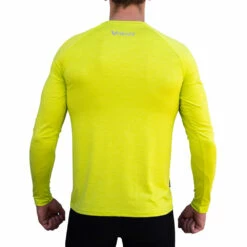 Vaikobi Tech Tee Long Sleeve UV50+ T-Shirt - Lime -CoastWaterSports Sales Shop 2022 Vaikobi Performance Tech Tee Long Ocean Yellow 2