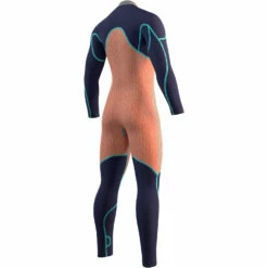 Mystic MAJESTIC 3/2 GBS Front Zip Wetsuit - Cypress Green -CoastWaterSports Sales Shop 2023 Majestic Chestzip Fullsuit Navy 4 3
