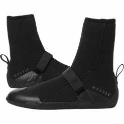 Mystic Ease 3mm Round Toe Wetsuit Boots - Black