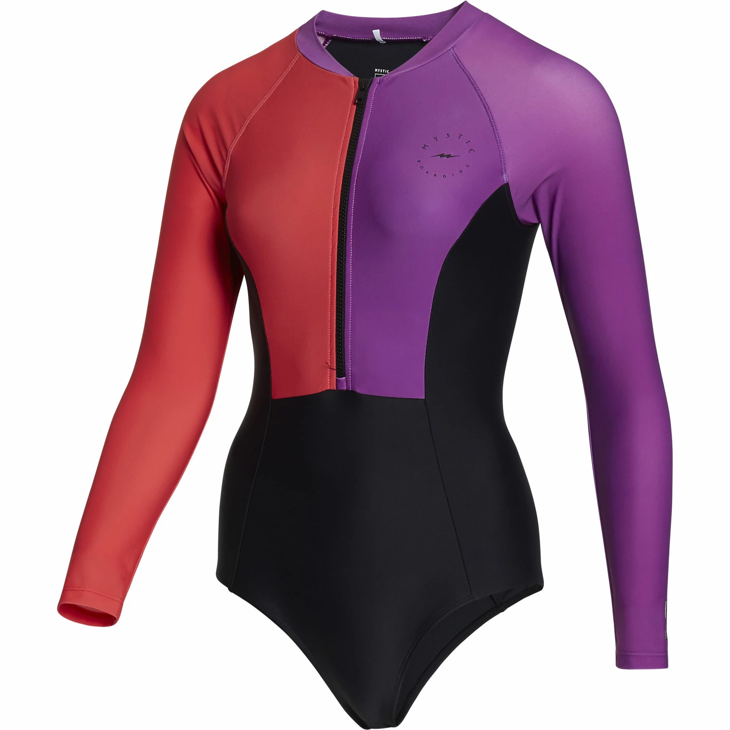 Mystic Womens Jayde Long Sleeve Swimsuit Rashvest - Sunset 3 Mystic Womens Jayde Long Sleeve Swimsuit Rashvest - Sunset