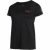 Mystic Womens Jayde Short-Sleeve Rashvest - Black -CoastWaterSports Sales Shop 2023 Mystic Jayde Loose Fit Rash Guard 230157 900 01