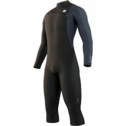 Mystic Marshall 4/3mm Long Arm Short Leg Wetsuit - Black