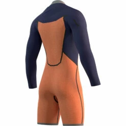 Mystic Marshall 3/2mm Long Arm Shorty Wetsuit - Black -CoastWaterSports Sales Shop 2023 Mystic Mens Wetsuit 230116 900 04