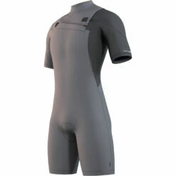 Mystic Marshall 3/2mm Shorty Wetsuit - Light Grey