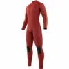 Mystic THE ONE 4/3mm Zip-Free Wetsuit - Red 230121 -CoastWaterSports Sales Shop 2023 Mystic Mens Wetsuit 230121 300 01 1