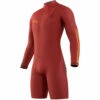 Mystic THE ONE 3/2mm Zip-Free Long Arm Shorty Wetsuit - Red 2 Mystic THE ONE 3/2mm Zip-Free Long Arm Shorty Wetsuit - Red -CoastWaterSports Sales Shop 2023 Mystic Mens Wetsuit 230126 300 01