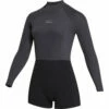 Mystic Womens Lunar 2/2mm Back-Zip Longarm Shorty Wetsuit - Black 1 Mystic Womens Lunar 2/2mm Back-Zip Longarm Shorty Wetsuit - Black -CoastWaterSports Sales Shop 2023 Mystic Womens Wetsuit 230111 900 01