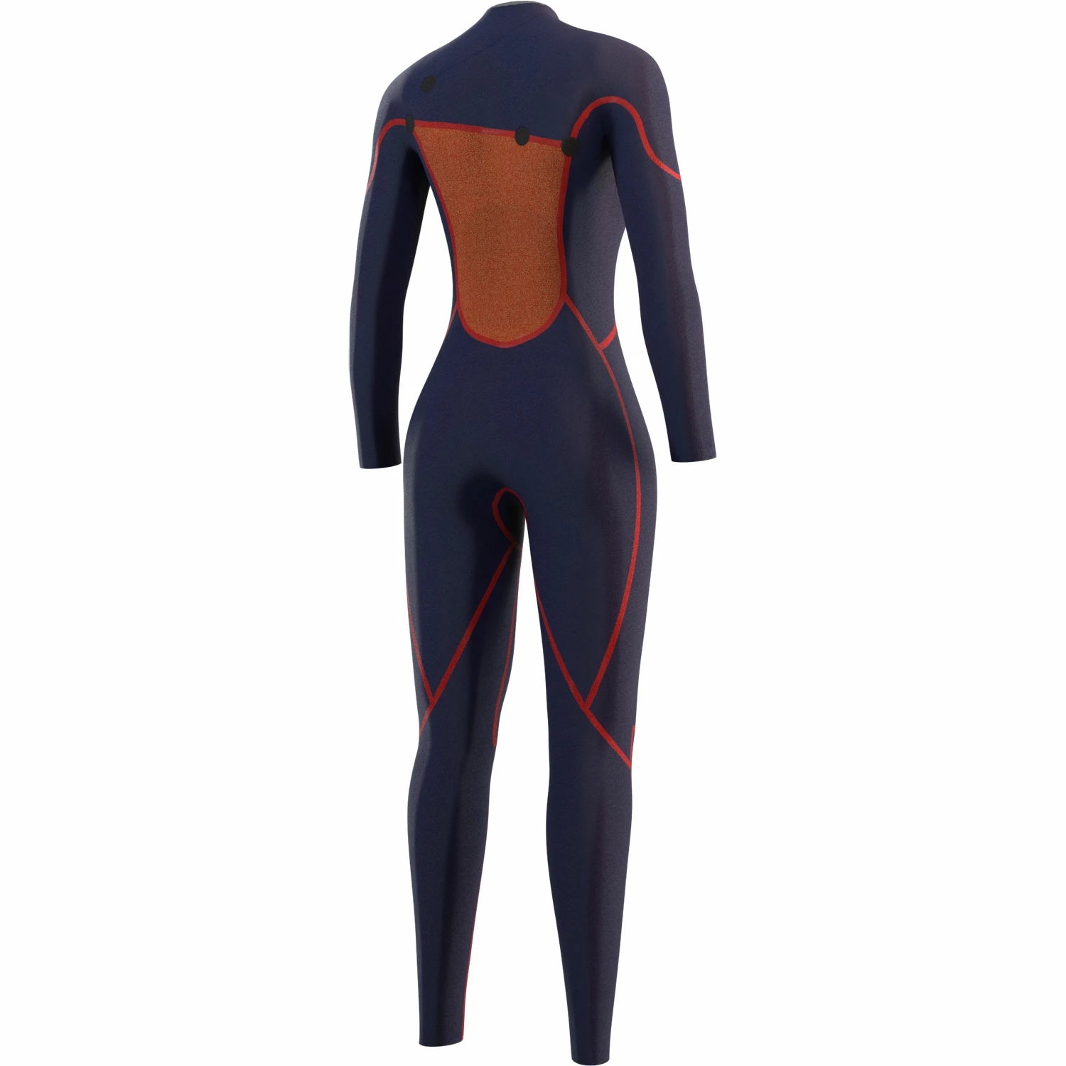Mystic Womens The One 4/3 GBS Zip-Free Wetsuit - Black 6 Mystic Womens The One 4/3 GBS Zip-Free Wetsuit - Black - Image 4