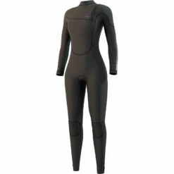 Mystic Womens The One 3/2 GBS Zip-Free Wetsuit - Black