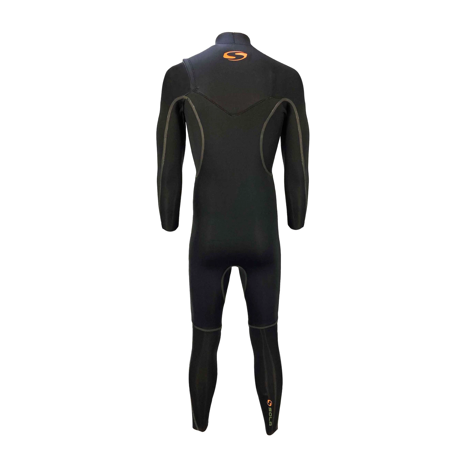 Sola Inferno 5/4mm GBS Chest Zip Wetsuit - Black 4 Sola Inferno 5/4mm GBS Chest Zip Wetsuit - Black - Image 2